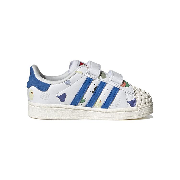 LEGO X Adidas Superstar CF I Bricks And Figurine - White Royal Blue Baby Sneakers Footwear-White Clear-White IF2199