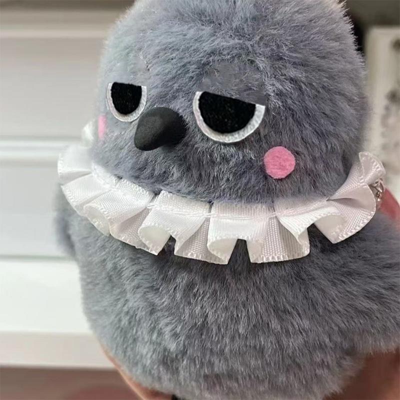 Love And Deepspace аниме ворона плюшевая кукла брелок милый мультфильм плюшевый брелок рюкзак кулон ключ подвесное украшение фанаты подарок