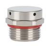Nickel Plated Vent Plug Brass Pressure Balance Plug Durable Safety Relief Valve
