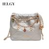 Women's Versatile Chain Messenger Bag, Fashion Bucket Bag