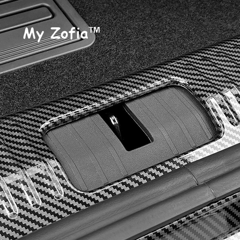 Rear Trunk Bumper Guard Cover Sticker Boot Plate For Xpeng G6 2024 2025 2026 Car Protector Decoration guard plate Accessories