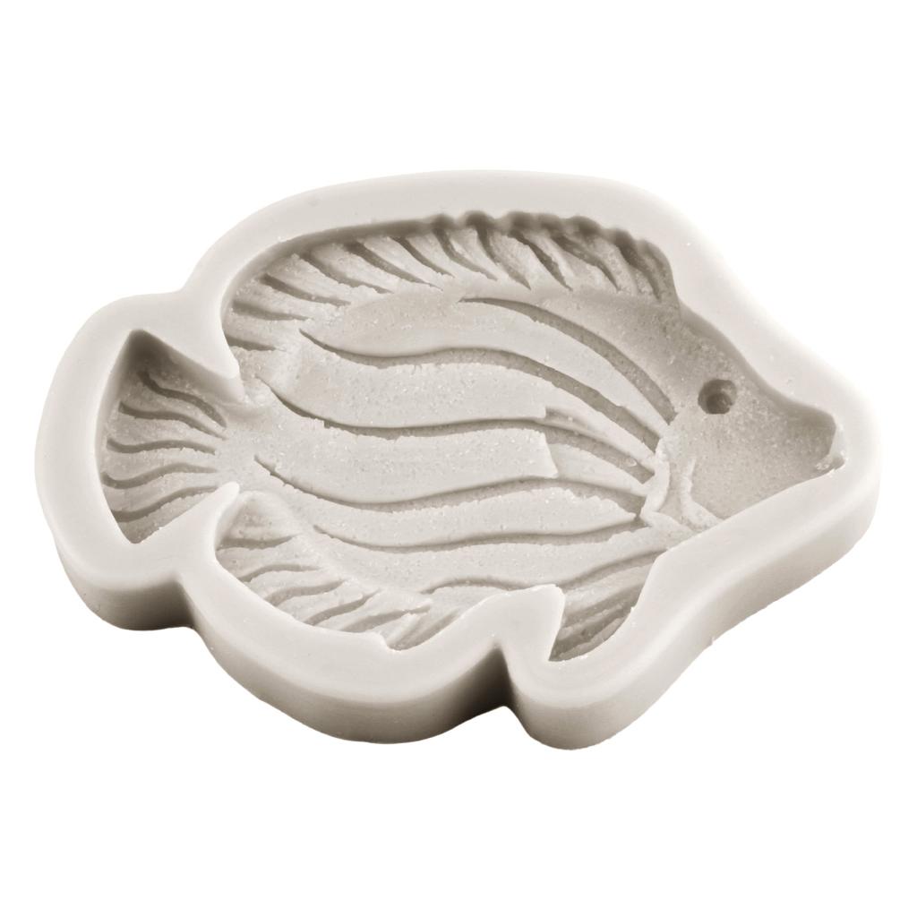 Морская тема Силиконовая форма для помадки Рыба Силиконовые формы для украшения торта Топпер для кексов Конфеты Шоколадная жевательная резинка Формы для полимерной глины