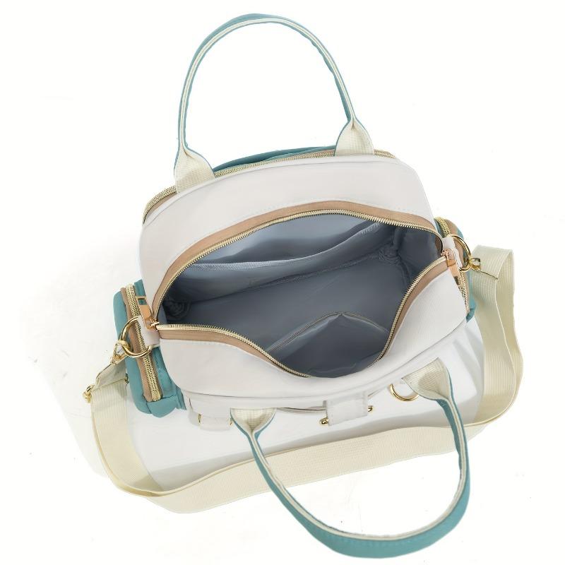 Многофункциональная сумка для родителей большой вместимости - Легкий винтажный рюкзак, Стильная дорожная наплечная сумка с 4 вариантами цвета, Идеальный праздничный подарок