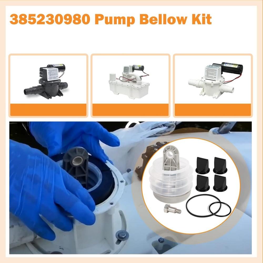Комплект сильфона вакуумного насоса 385230980 Для Dometic Серии S J T