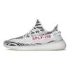 Оригинальные Yeezy Boost 350 V2 Zebra Тканевые Спортивные Удобные Низкие Кроссовки для Повседневной Носки Унисекс Черно-Белые CP9654-2022