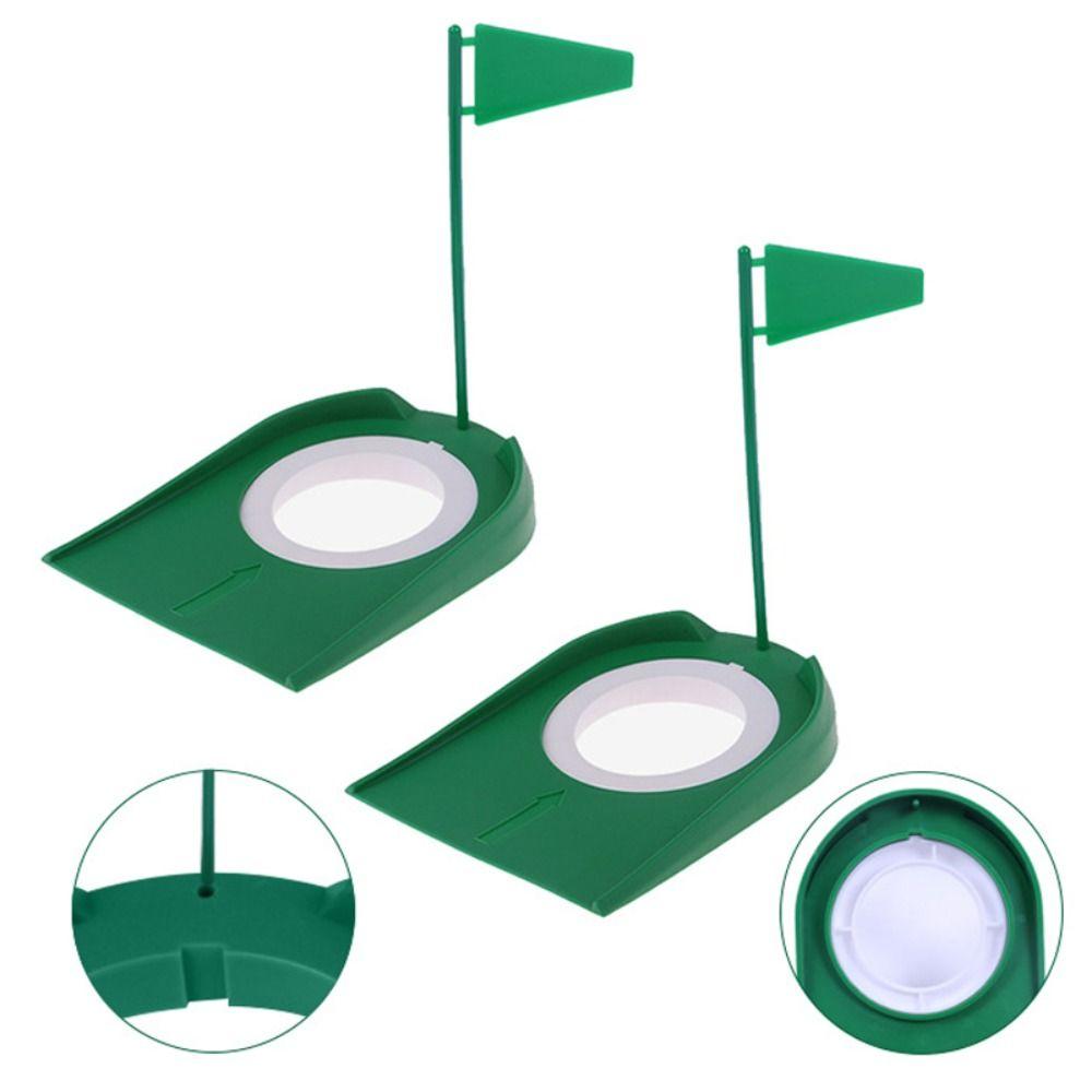 Easy Setup Golf Putting Cup Plastic Golf Training Aid Durable Putting Practice Cup Golf Training