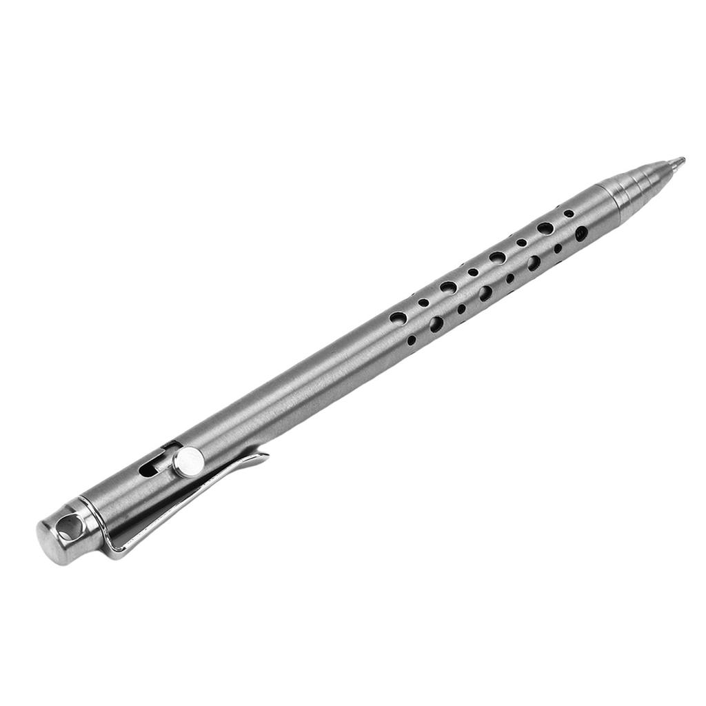   Action Pen Ti Alloy Lightweight Portable Ballpoint Pen with Clip for   Business School