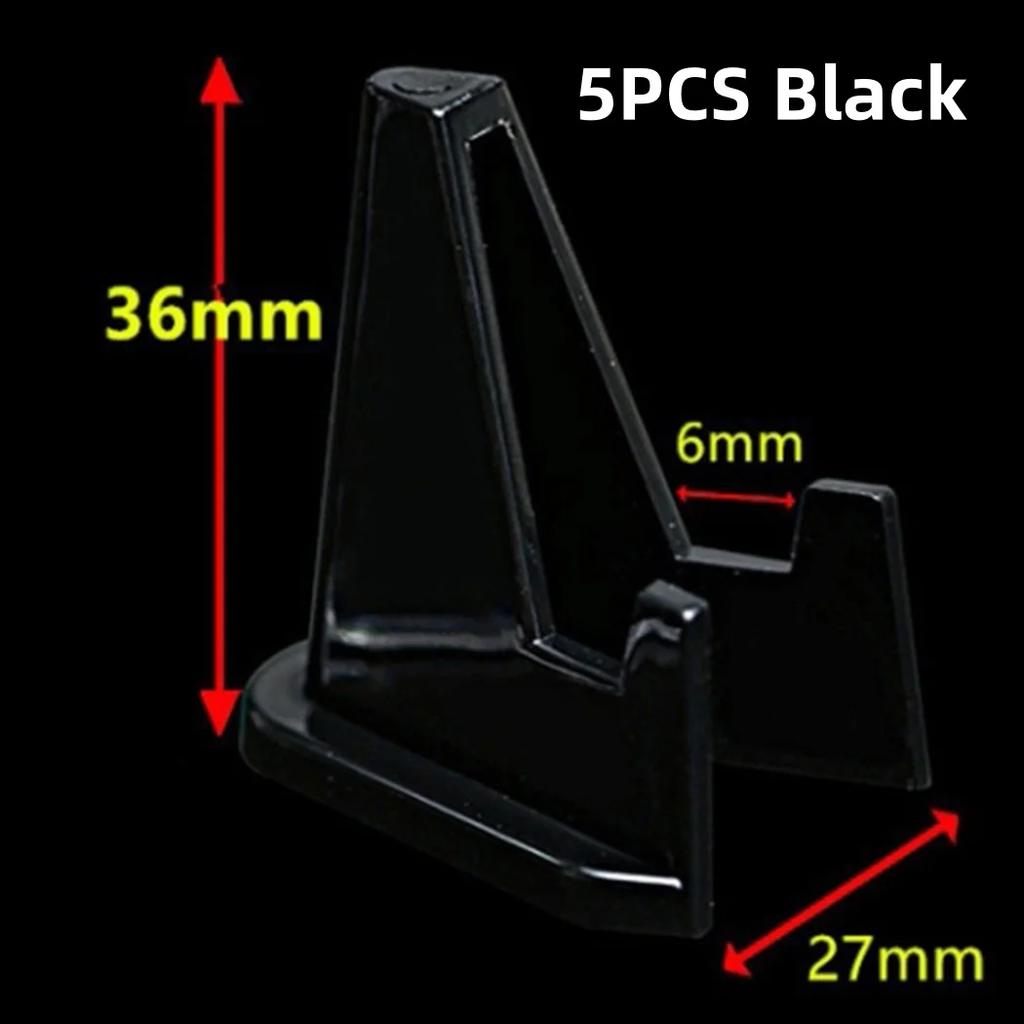 5/10/20Pcs Coin Display Easel Holder Acrylic Stands Small Rack For Display Collection Capsule Challenge Coin Medal Frame Photo