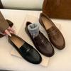 Designer Vintage Slip On Women Loafer Shoes Casual Shallow Flats Spring Autumn Classic Office Female Shoes