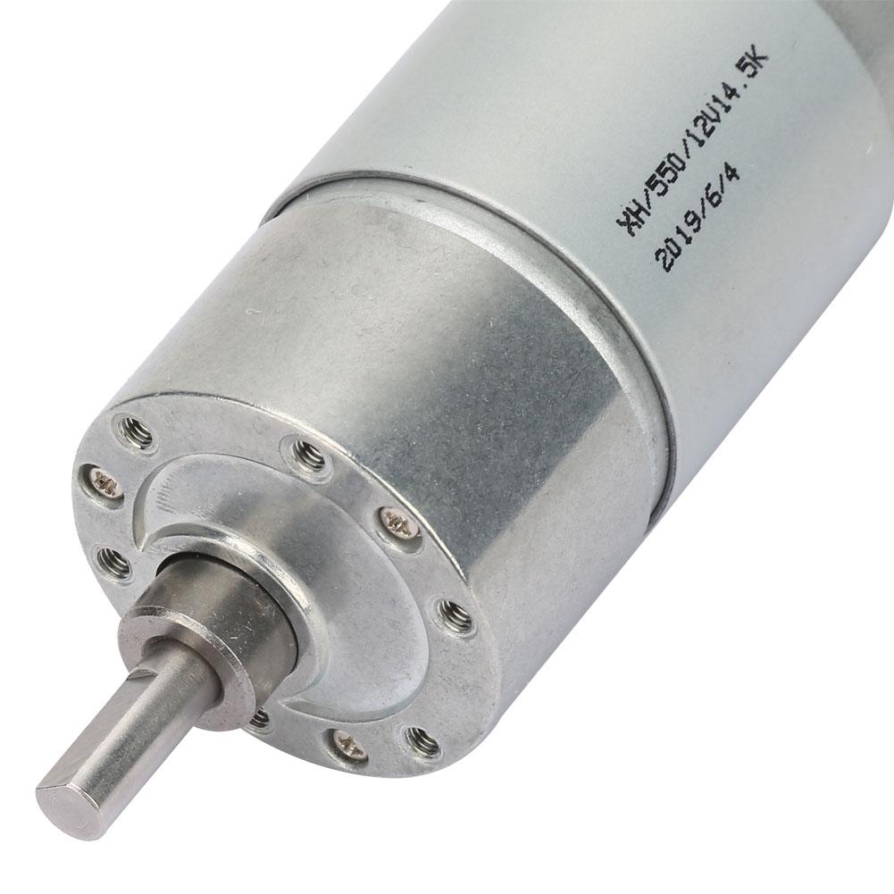 Full Copper Coil Speed Reduction Large Torsion Wattage Reduction DC Gear Motor(19 380RPM)