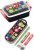 Skater Lunch Single Domed Maizen Made in Kids' Box, Tier, 450ml, Design, Sisters, Antibacterial, Japan, RBF3ANAG-A