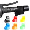 1Pc Universal Carbon Control Motorcycle Fiber Throttle Grip Handlebar Assist