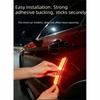 Colorful Dynamic Solar LED Strobe Flash Light LED Flashing Door Handle Protector  Motorcycle Use