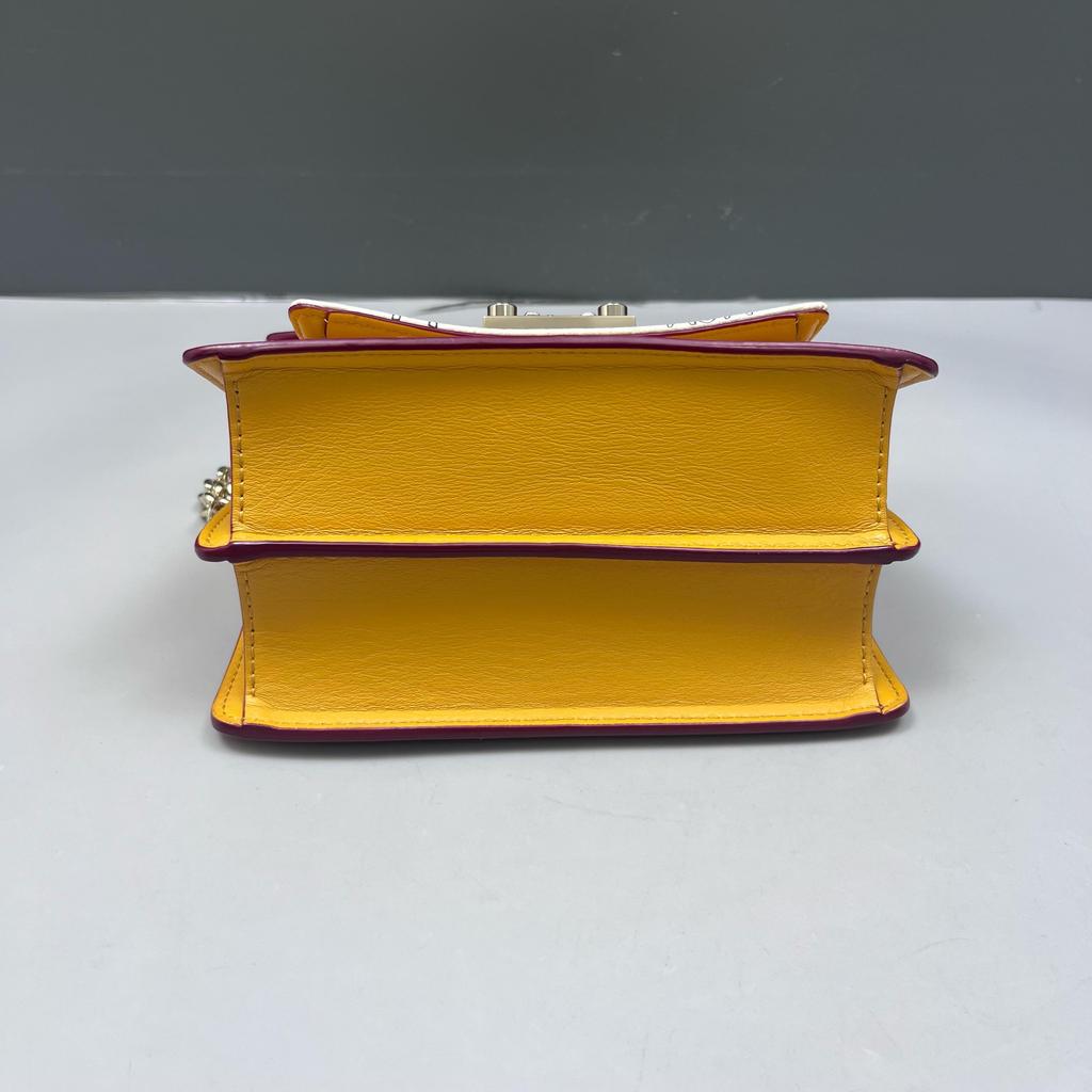 [Pre-Owned] Multicolor Leather Mini Crossbody Bag - Very Good #UWREUZ