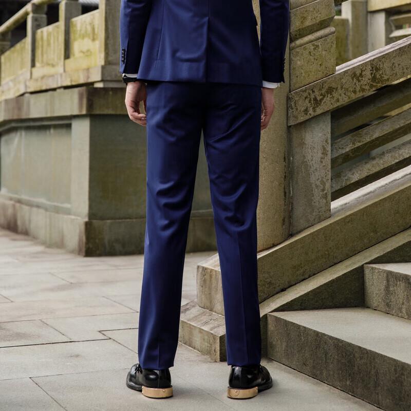 YOUNGOR Мужские шерстяные брюки в стиле business casual