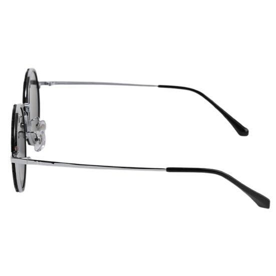 Солнцезащитные очки с регулируемым фильтром нейтральной плотности, 1-9 передач для комфорта, прозрачные поляризованные круглые очки с защитой от синего света