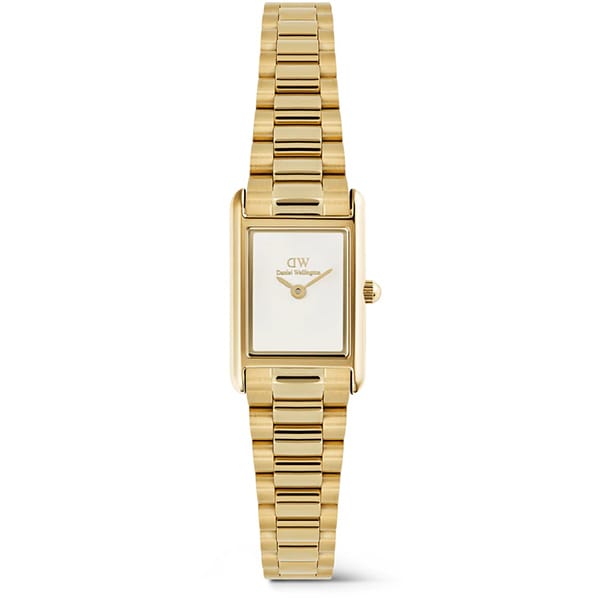Наручные часы Daniel Wellington Bound Mini 3-звеньевые Золотые 17мм26мм DW00100931
