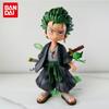 Новая фигурка аниме One Piece Q-версия Ророноа Зоро Модель Украшения Фигурки Действия Коллекционная модель Кукла Игрушка Подарок для Ребенка
