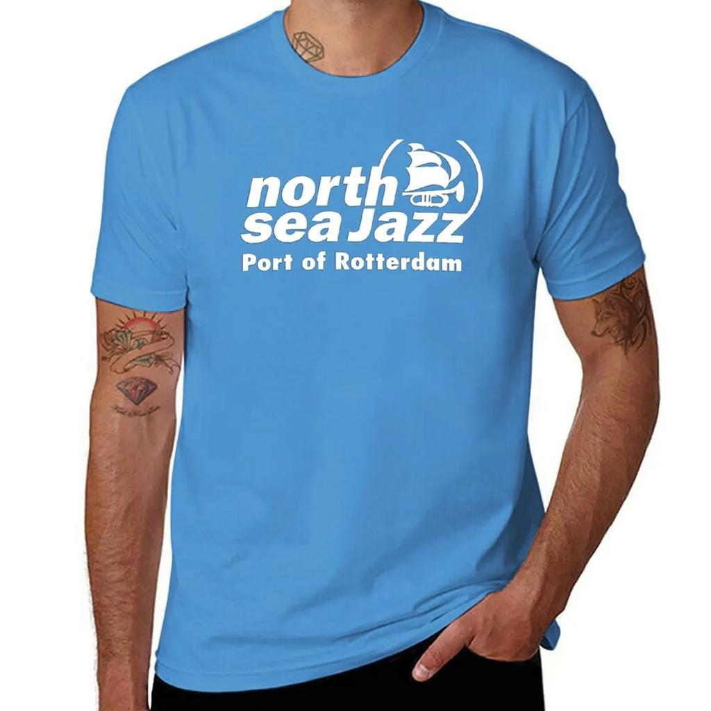 Новая футболка North Sea Jazz Festival 2022 винтажная аниме-футболка мешковатые футболки футболка с коротким рукавом кавайная одежда футболки для унисекс