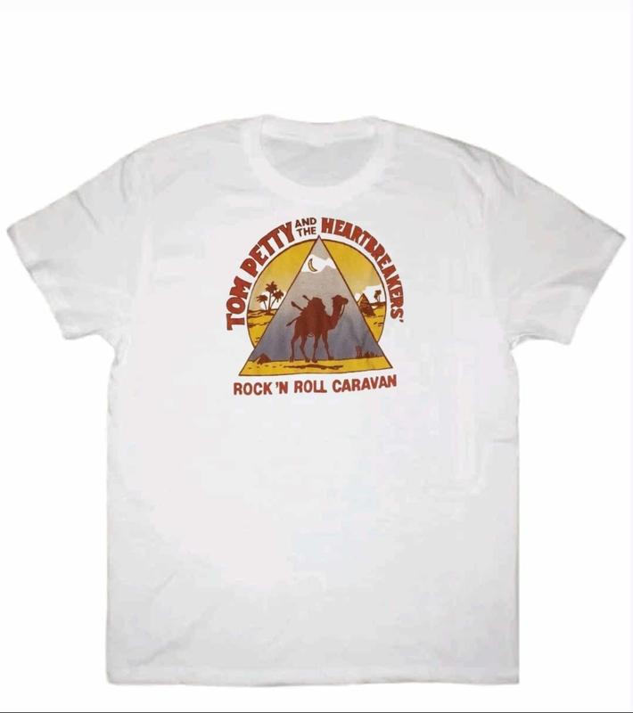 Vintage Tom Petty And The Heartbreakers Rock N Rol Unisex T-Shirt Graphic Tee