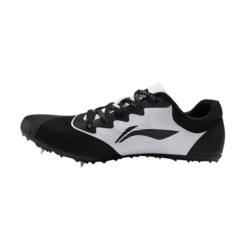 Li Ning Professional Track And Field Low Top Running Shoes Men Sneakers Black LJJR063-1