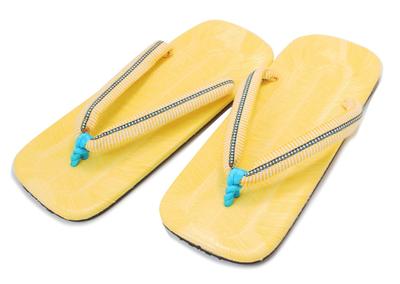 В Сандалии Ace Sandals Handmade Zori Sandals Festival Tire Soles размер [Асакуса] [Сделано в Японии] (Стадия Сетта) (средний (приблизительно. 23.5cm))