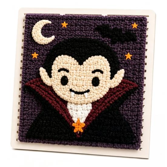 Набор для рукоделия Yarn Art Decor Projects DIY, ткачество, рисование, набор для вязания крючком на Хэллоуин и Рождество, набор для начинающих, праздничный