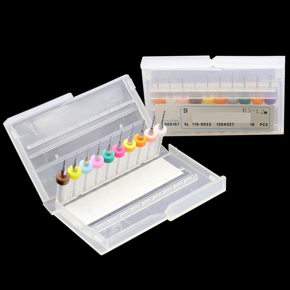 20pcs/set PCB Drill Bits Colorful Tungsten Carbide