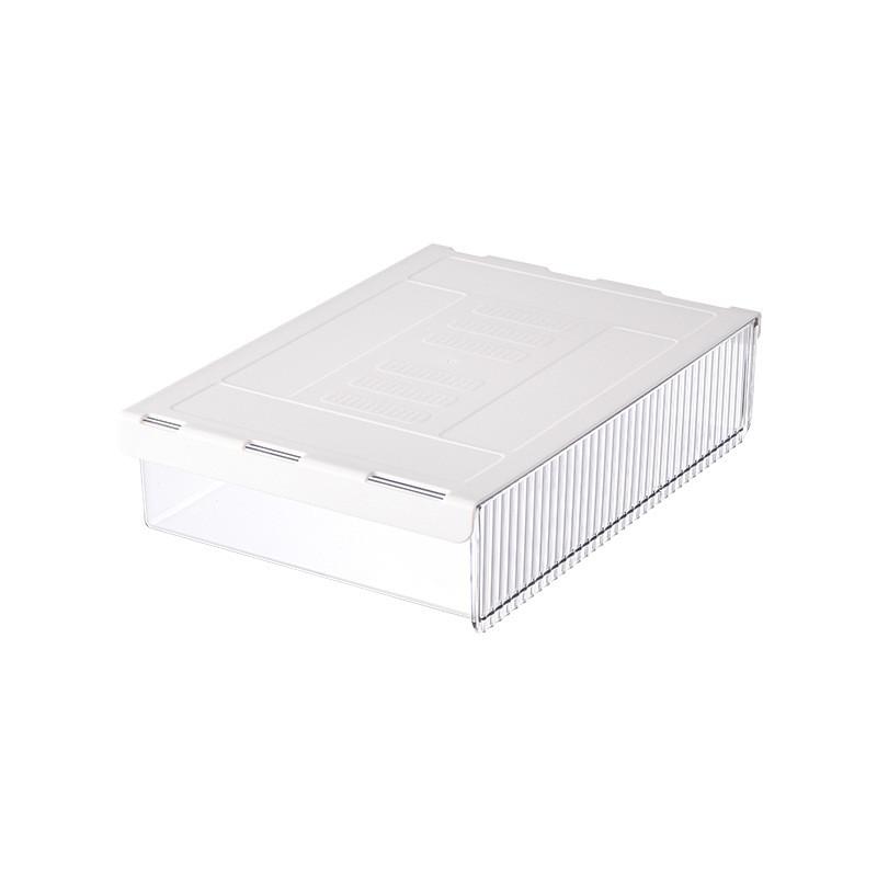 Abs Plastic Drawer Style Desk Organizer With Hidden Pen Holder For Students And Office Use