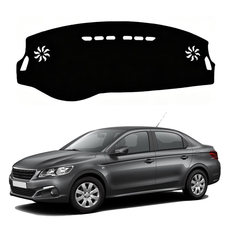 Car Dashboard Cover Pad For 2012-2019 Peugeot 301 Sunshade Protector Anti-UV Dash Mats Non-slip Pads Interior Accessories