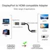 Компактный адаптер DisplayPort (папа) - HDMI (мама) для разрешения 4K