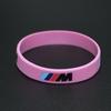 For BMW M Emblem M3 M5 X1 X3 X5 X6 E46 Car M Power Sili0cone Rubber Wristband Flexible Bracelet Sports Bangle interior lcmn88