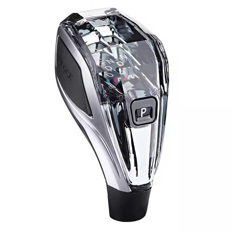 Compatible for BMW 5 Series: Crystal Gear Shift and Rotary Knob for 525li, 530li, 535le Models.