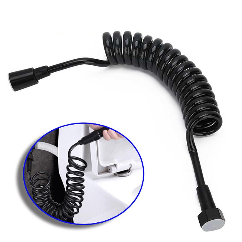 Черный щеткой унитаз для чистки биде распылитель для душа унитаз душевая головка ручной шланг санитарный настенный держатель ванная комната