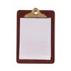 18mm*21mm Alloy Clipboard With Real Paper Attache For Doll DIY Miniature Dollhouse Dolls Accessories