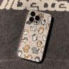 Прозрачный противоударный чехол для телефона для IPhone 17 16 15 14 13 12 11 Pro Max IPhone 16 15 14 Plus Очаровательные пиксельные котята