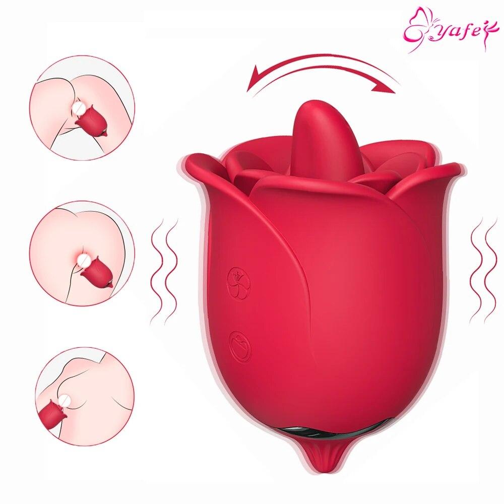 Вибратор для сосания розы, 10 скоростей, вибрирующий клитор, присоска для сосков, минет, стимуляция клитора, женская мастурбация, секс-игрушки для женщин