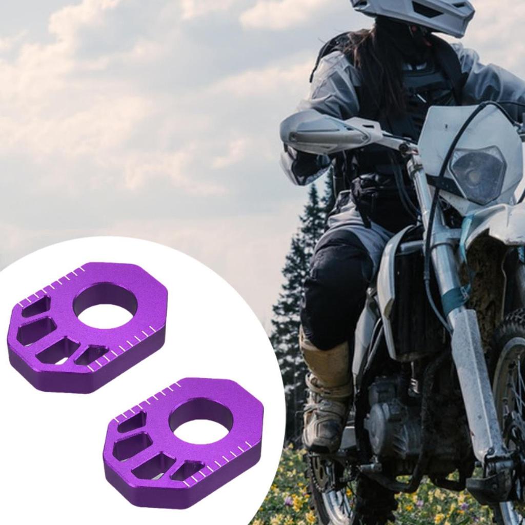 1 пара блоков задней оси для мотоцикла Dirt Bike, регулятор натяжителя цепи из алюминиевого сплава для Crf250L