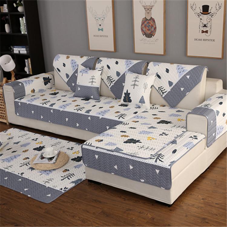 Стираная хлопковая кружевная ткань, диванная подушка, простота на четыре сезона, нескользящее комбинированное диванное полотенце, полностью покрытое