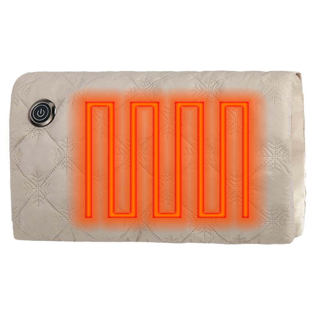 Electric Hand Warmer Electric Heated Gloves Fast Heating Hand Warmer Pouch Soft Heating Mitts for Outdoor Camping Fishing