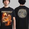 Powerwolf Жанна д'Арк Двусторонняя Унисекс Футболка
