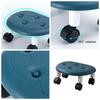 Low Rolling Stool Household Pulley Chair Footstool 360 Degree Rotating Stool Seat With Wheels Children Shoe Changing Stool