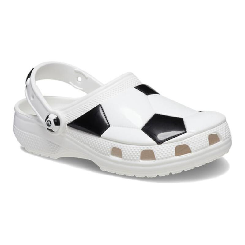 Crocs Стильные Мягкие и Удобные Детские Сандалии Белые и Черные Детская Модель