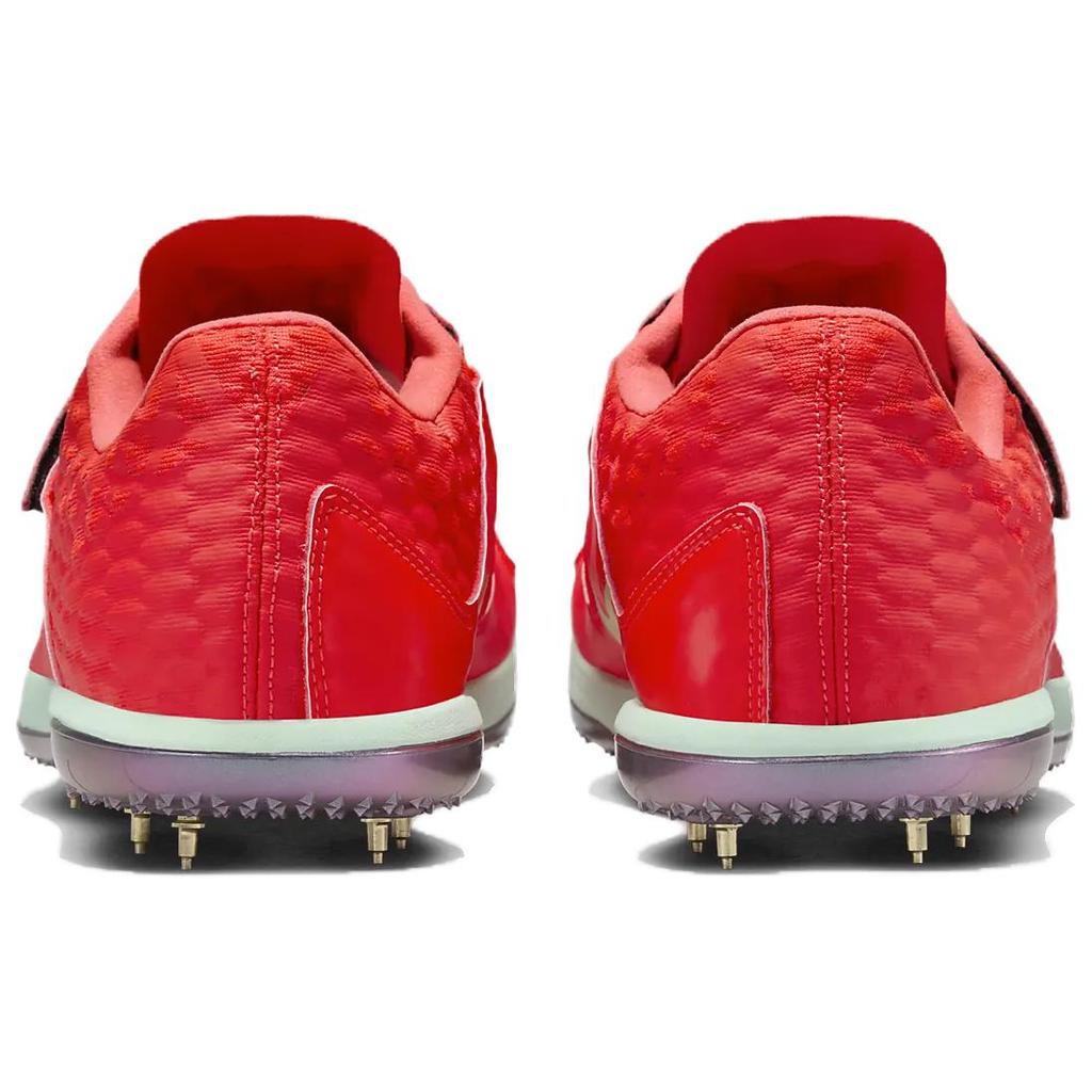 Nike High Jump Elite Bright Crimson Lime Blast Unisex Sneakers Red Hyper-Orange Washed-Coral FZ9636-600