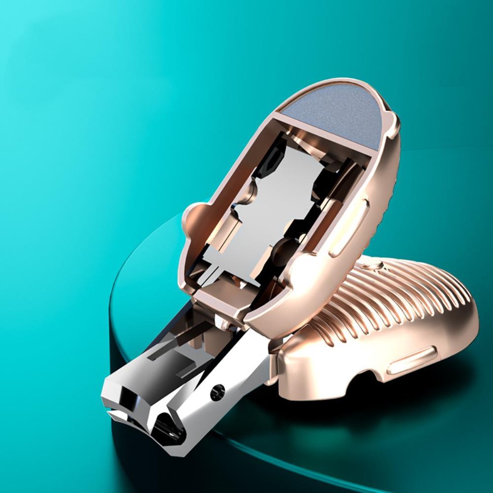 Mini Nail Clipper Keychain Suitcase Shape Fingernail Clipper Portable Car Keyring Trim Nails