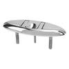 6in Pull Up Boat Folding Cleat 316 Stainless Steel Marine Cleat Flip Up Dock Cleat for RV Yacht Cargo Ship Speedboat