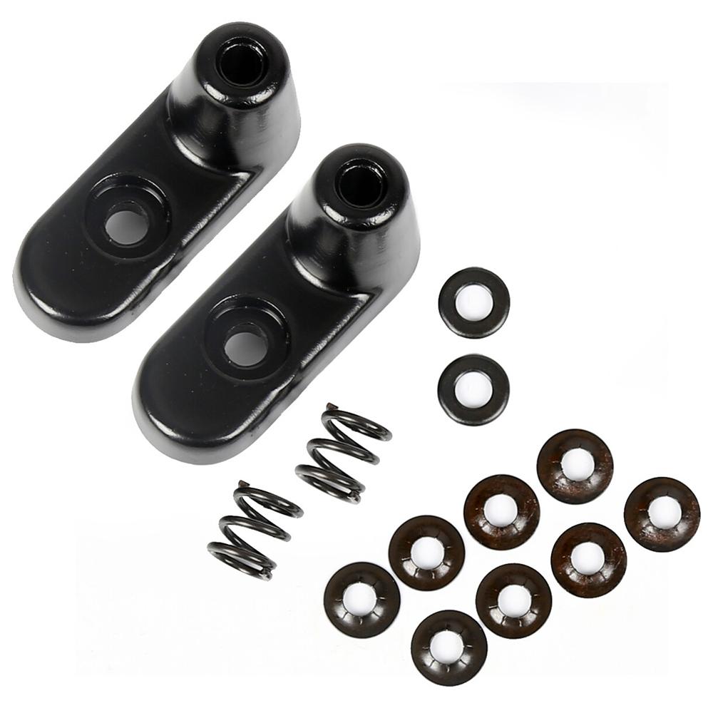 Bracket Sun Visor Repair Kit For Jeep Wrangler 2003-2006 Aluminum 924-532