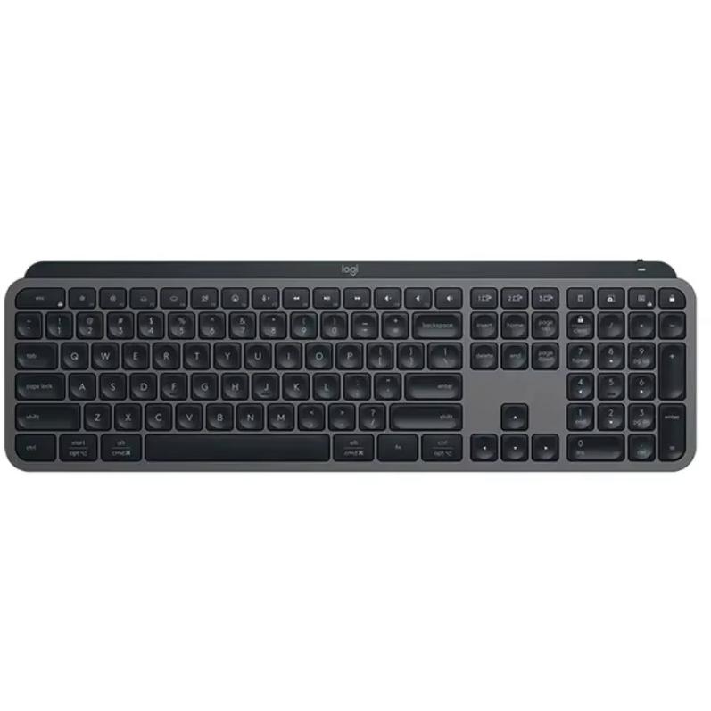 Logitech MX Keys S Wireless Bluetooth Keyboard Ultra-thin Full-size Ergonomic Intelligent Backlight with Wireless Receiver
