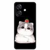 Чехол для OPPO A3 / A3x 5G 6.67" Funda Черный Силиконовый Мягкий Чехол для Телефона Для OPPO A3x A3 5G Задняя Крышка Чехол A 3x A 3 x A3 x Мультяшный