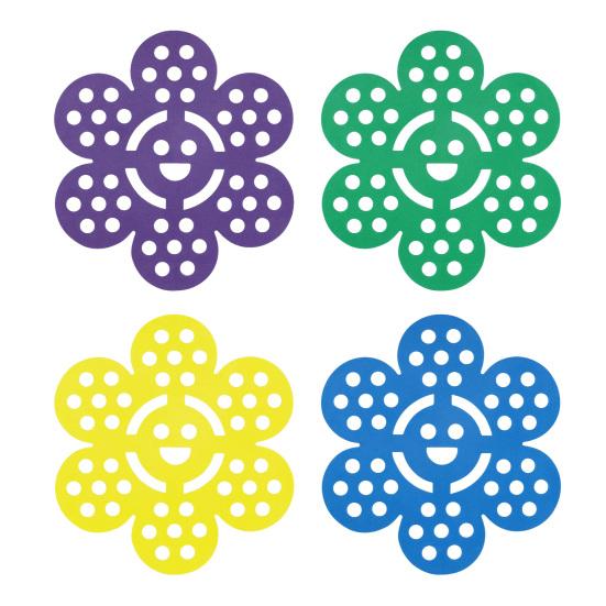 Floating Bee Drinking Station EVA Foam Bee Insect Butterfly Waterer Flower Shape Bee Bath for Outdoor Garden Balcony Backyard Patio Decor